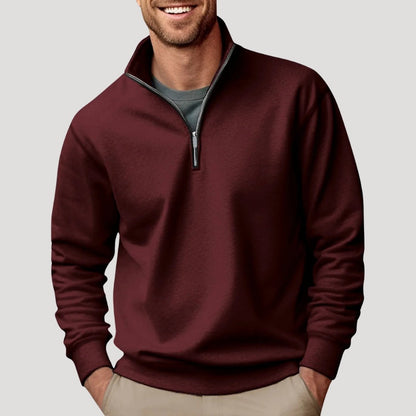 Men's Classic Quarter-Zip Sweater - Harren Cole