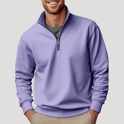 Men's Classic Quarter-Zip Sweater - Harren Cole