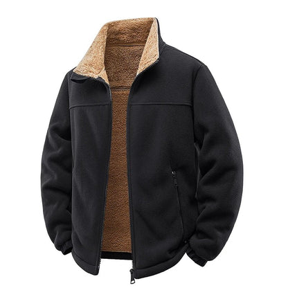 Men’s Fleece Polar Lined Hunting Jacket Multi-Pocket - Harren Cole