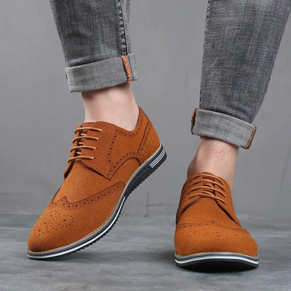 Men's Flyknit Derby Shoes Breathable Comfortable - Harren Cole