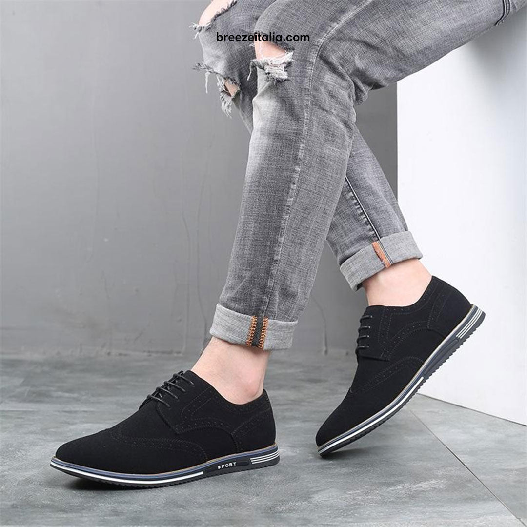 Men's Flyknit Derby Shoes Breathable Comfortable - Harren Cole