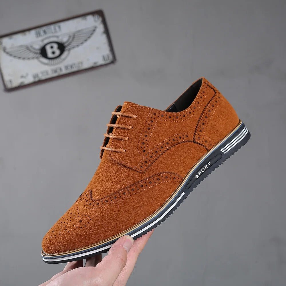 Men's Flyknit Derby Shoes Breathable Comfortable - Harren Cole
