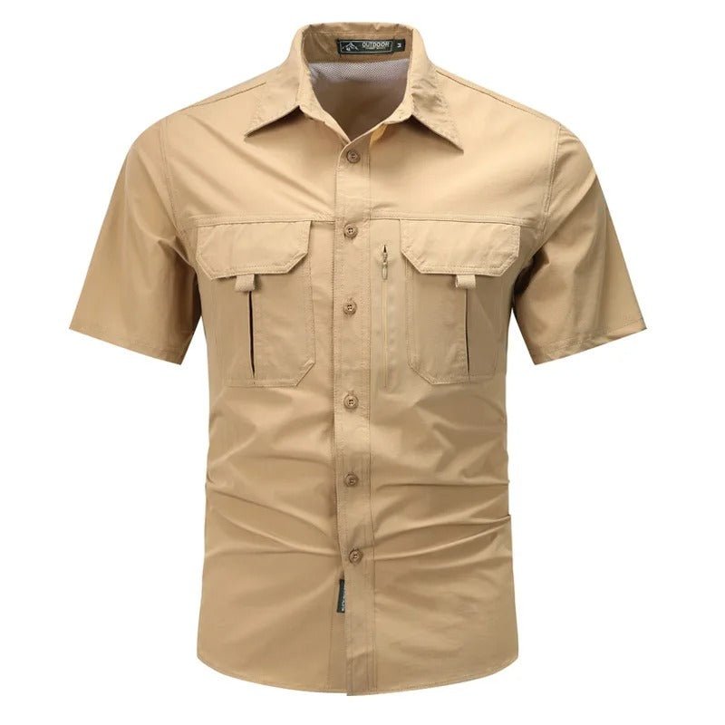 Men's Functional Short - Sleeve Performance Shirt - Harren Cole