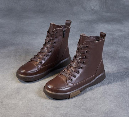 Men's Lace - Up Leather Boots - Harren Cole
