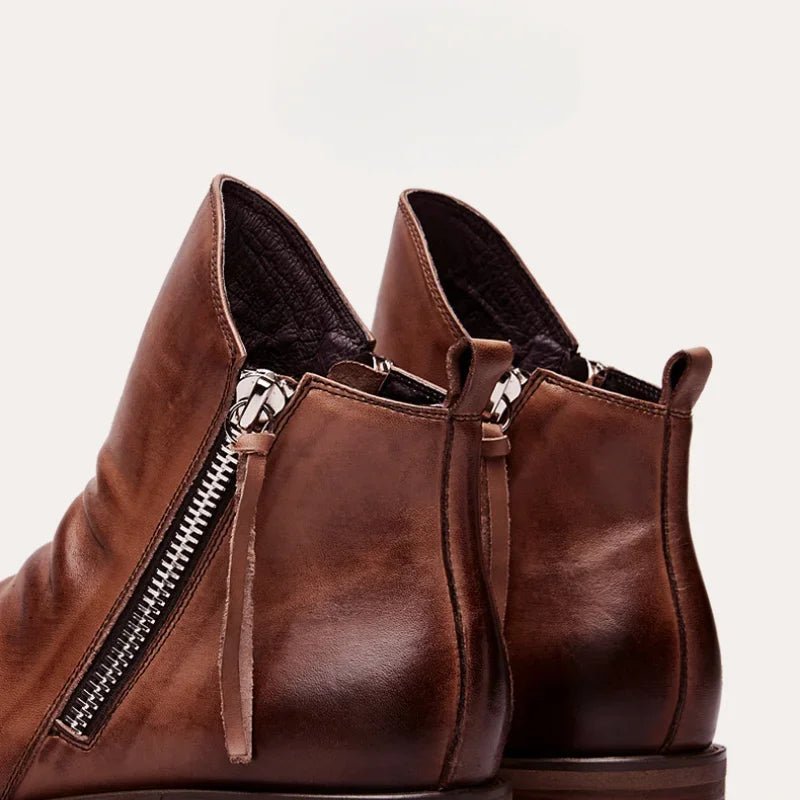 Men's Leather Boots Classic Everyday Style - Harren Cole