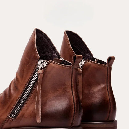 Men's Leather Boots Classic Everyday Style - Harren Cole