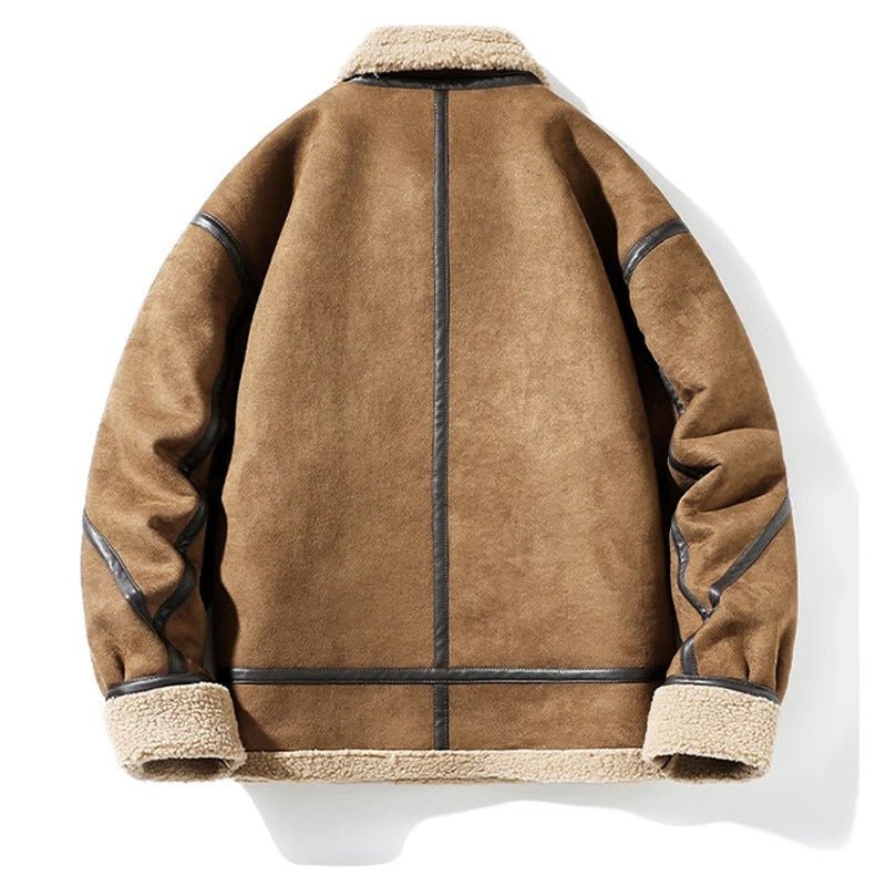 Men's Shearling Aviator Jacket - Harren Cole