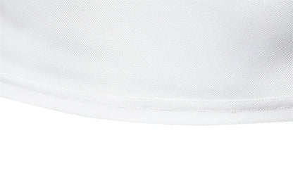 Men's Short Sleeve Polo Shirt with Striped Embroidery - Harren Cole