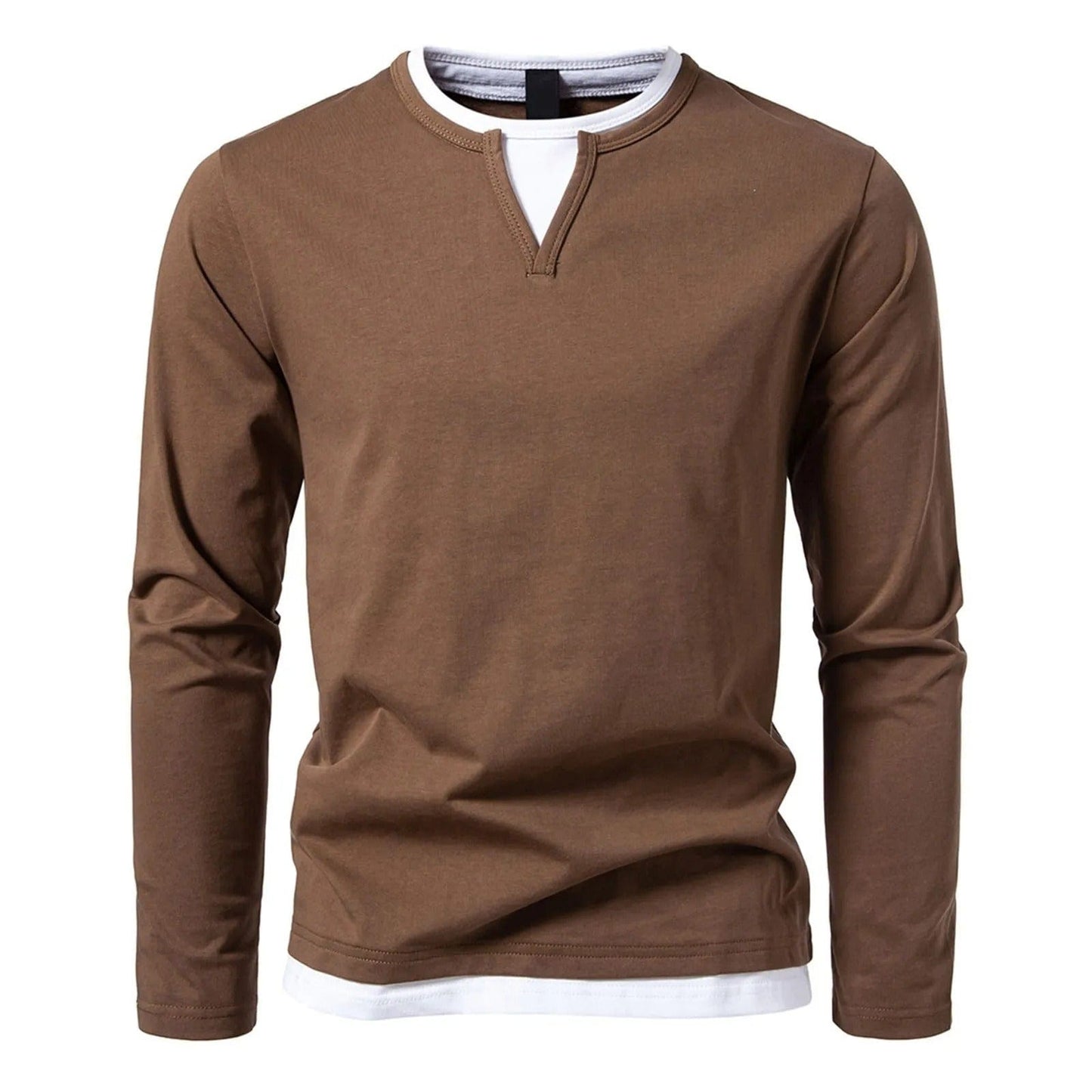 Men's Slim Fit Long Sleeve Casual Shirt - Harren Cole