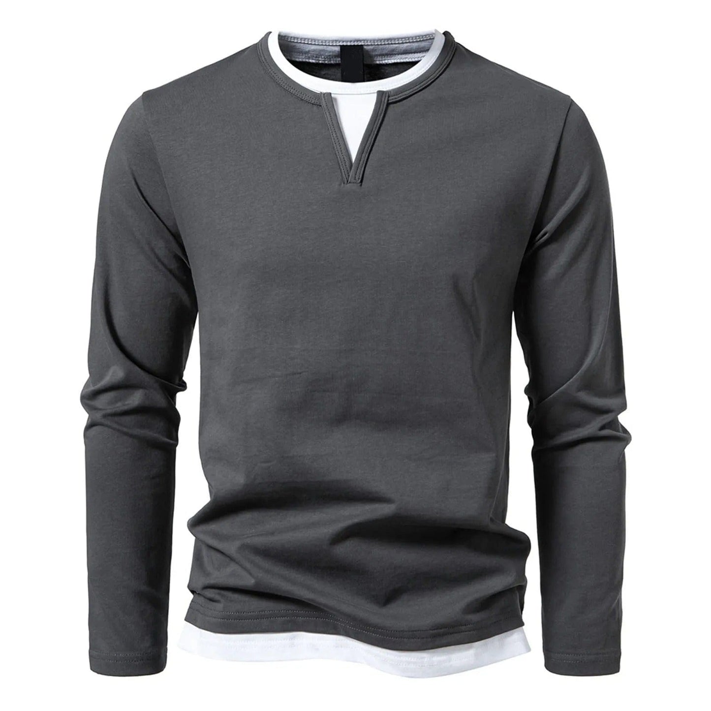 Men's Slim Fit Long Sleeve Casual Shirt - Harren Cole