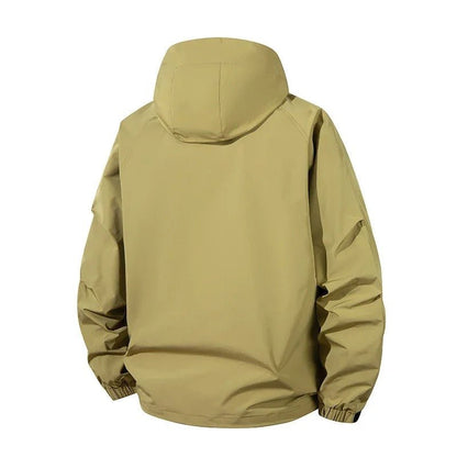 Men's Tactical Outdoor Jacket with Durable Water - Resistant Fabric - Harren Cole