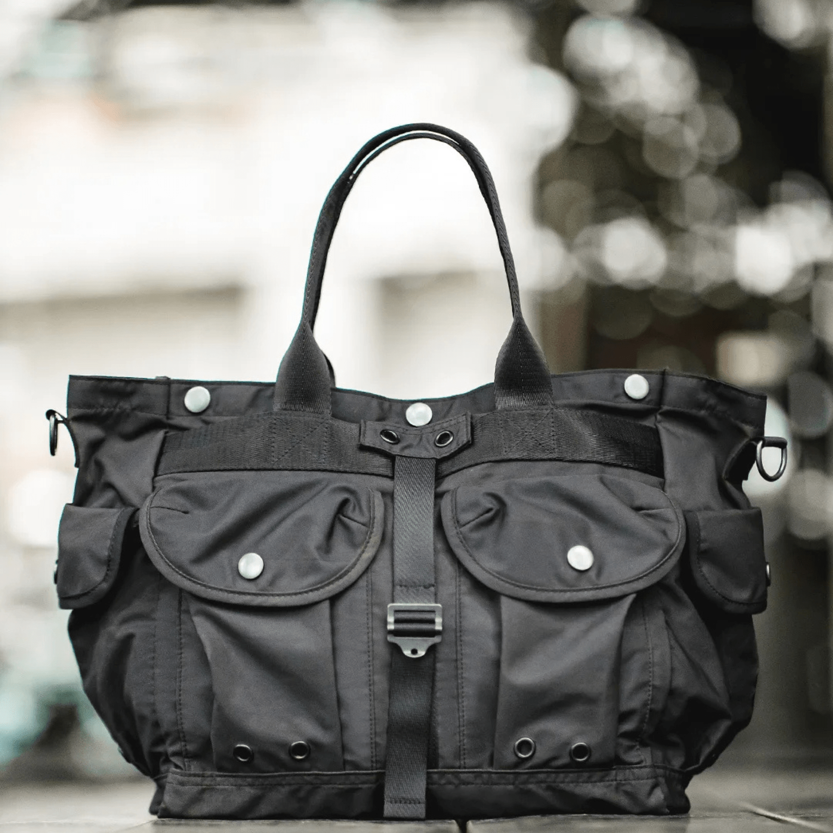 Military - Inspired Utility Shoulder Bag - Harren Cole