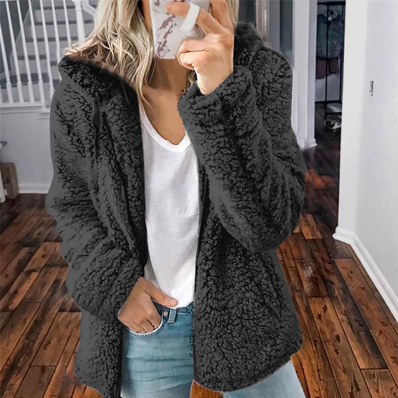 Milla - Polarfleece - Jacke mit Kapuze und Reißverschluss - Livezo