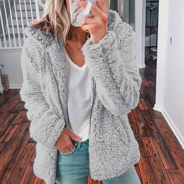 Milla - Polarfleece - Jacke mit Kapuze und Reißverschluss - Livezo