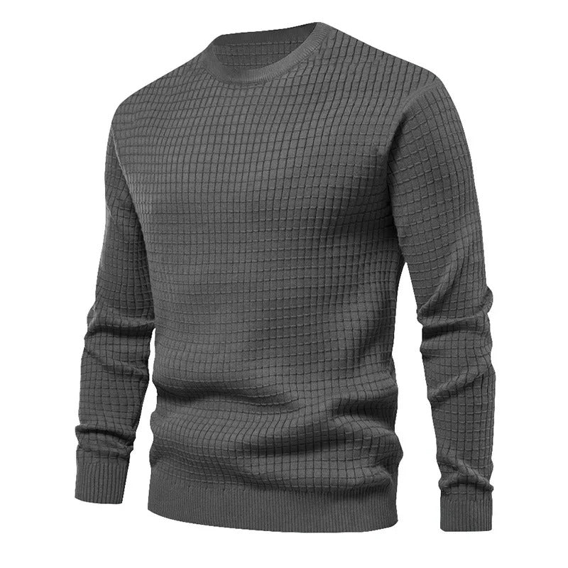 Modern Men's Knit Sweater Slim Fit Pullover - Harren Cole