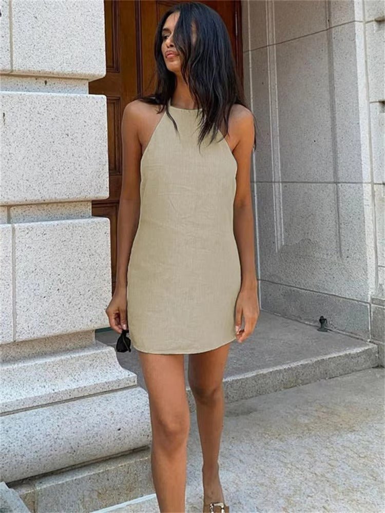 New Tides – Rückenfreies Minikleid - Livezo