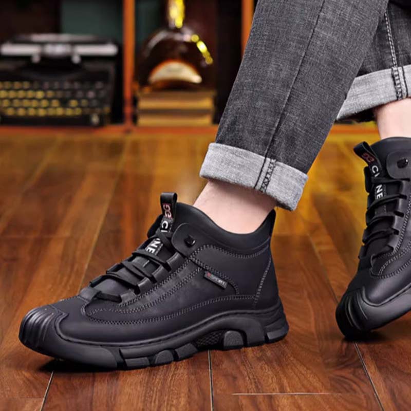 Noa - Herrenstiefel mit warmem Fleecefutter - Livezo