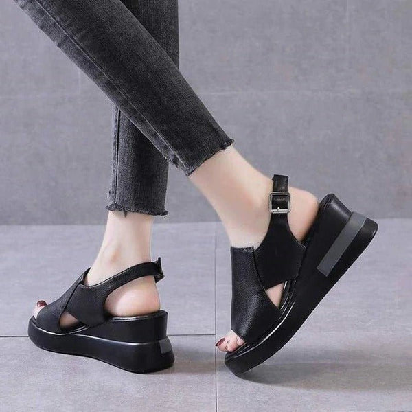 Orthopädische Damensandalen mit Fußgewölbestütze und Komfortdesign - Livezo