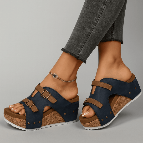 Orthopädische Keilsandalen für bequemen Halt - Livezo