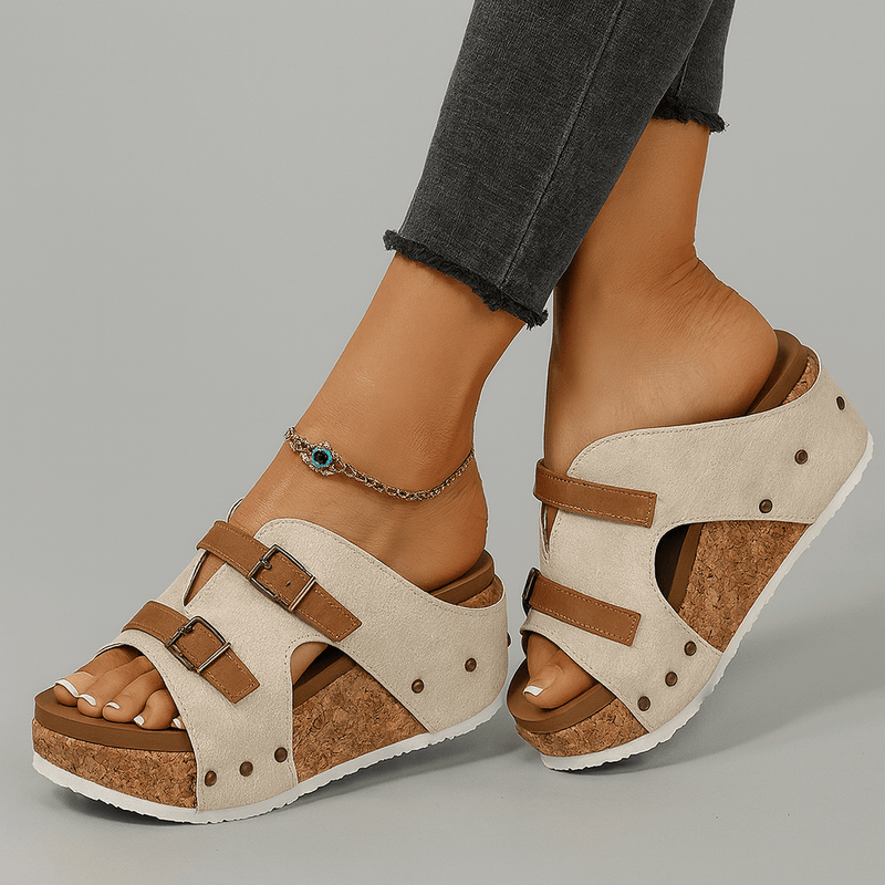 Orthopädische Keilsandalen für bequemen Halt - Livezo