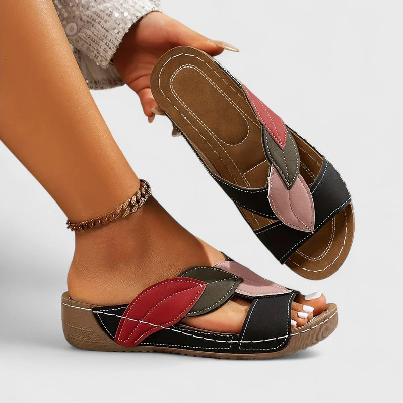 Orthopädische Slip - On Sandalen mit elegantem Komfort und Unterstützung - Livezo