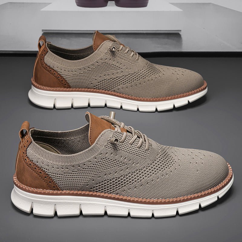 Orthopedic Breathable Mesh Oxford Sneakers - Harren Cole