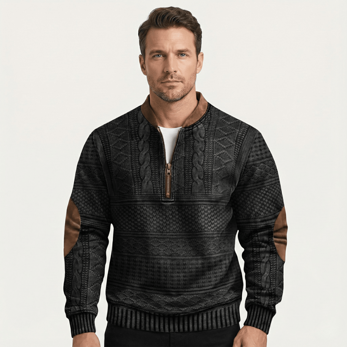 Oversized Button Front Cardigan - Harren Cole
