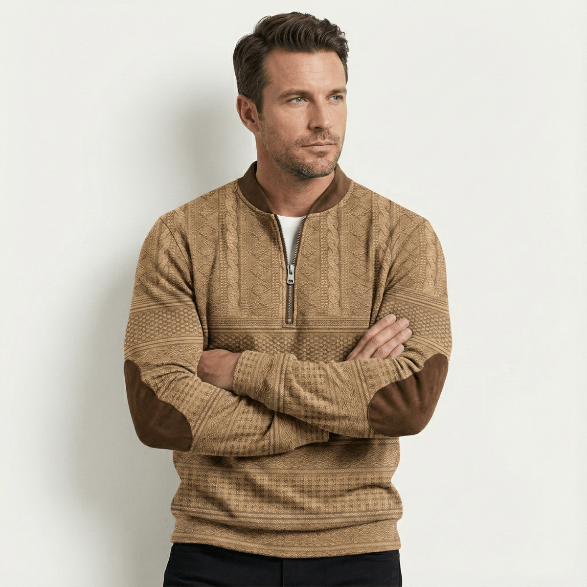 Oversized Button Front Cardigan - Harren Cole