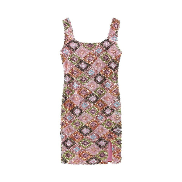 Pailletten - Party - Kleid mit geformter Silhouette - Livezo