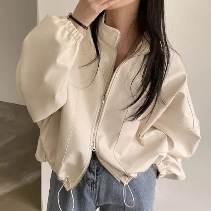 Personalisierte Hip - Hop PU - Lederjacke - Livezo