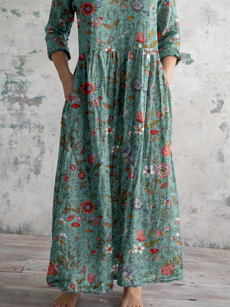 Renate | Luftiges Sommerkleid | Bohemian - Livezo