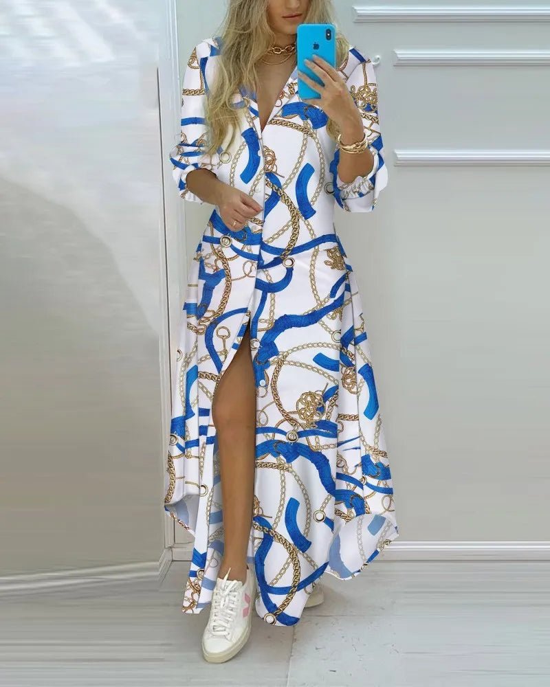 Retro Chic Polo Kleid - Livezo