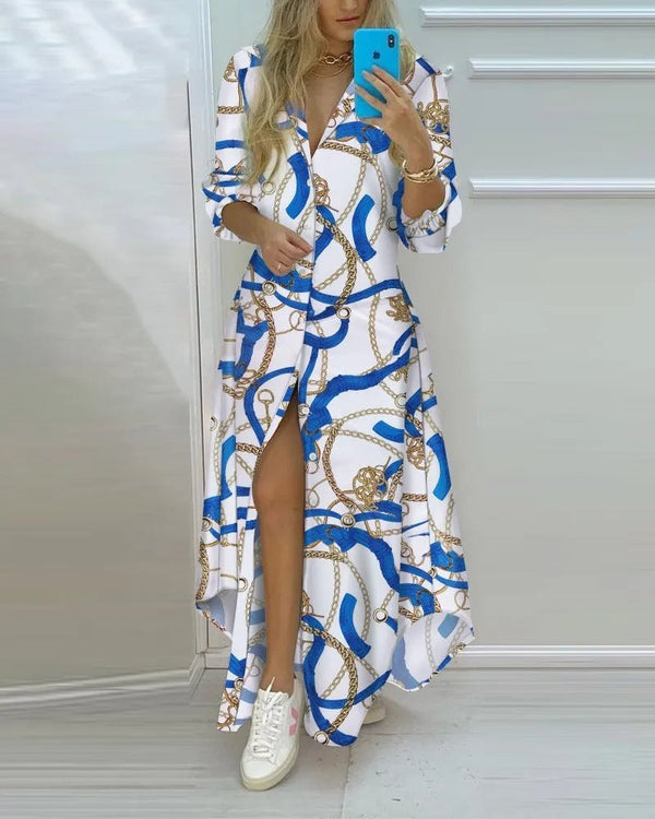 Retro Chic Polo Kleid - Livezo