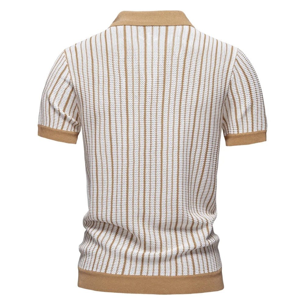 Retro Knit Casual Shirt - Harren Cole