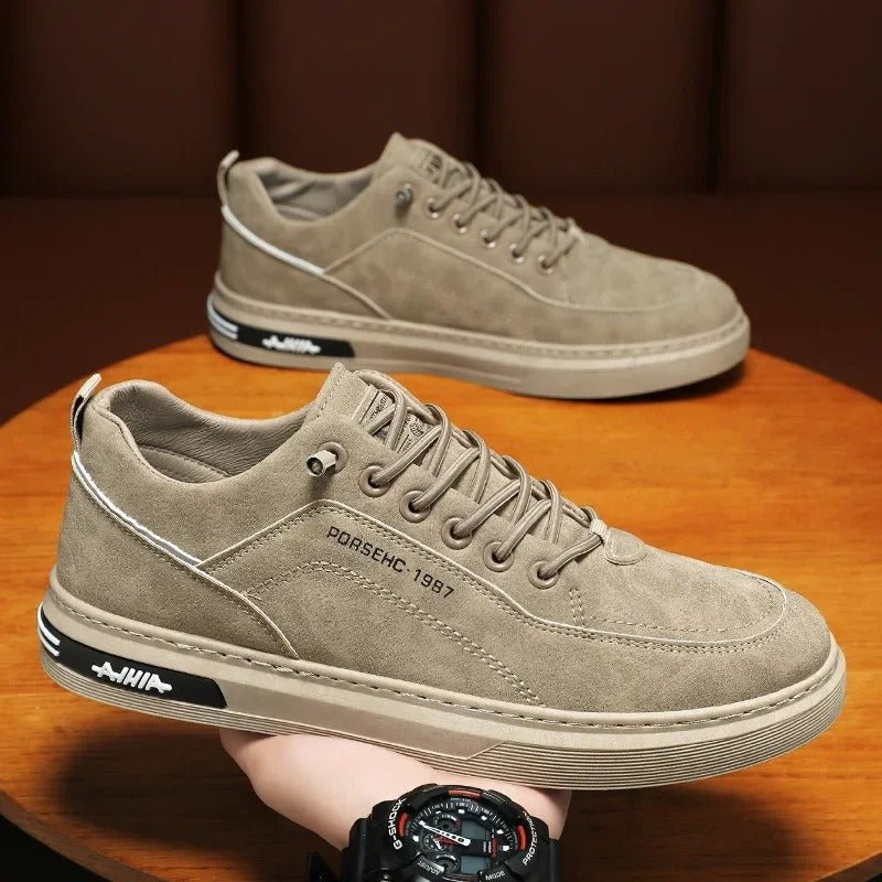 Retro Style Suede Sneakers for Men - Harren Cole