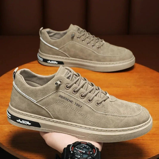 Retro Style Suede Sneakers for Men - Harren Cole