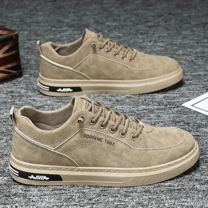 Retro Style Suede Sneakers for Men - Harren Cole
