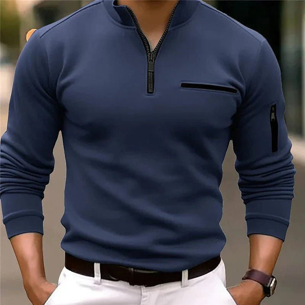 ROBIN | Long - Sleeve Polo Shirt - Müheloser Stil, ultimativer Komfort - Livezo