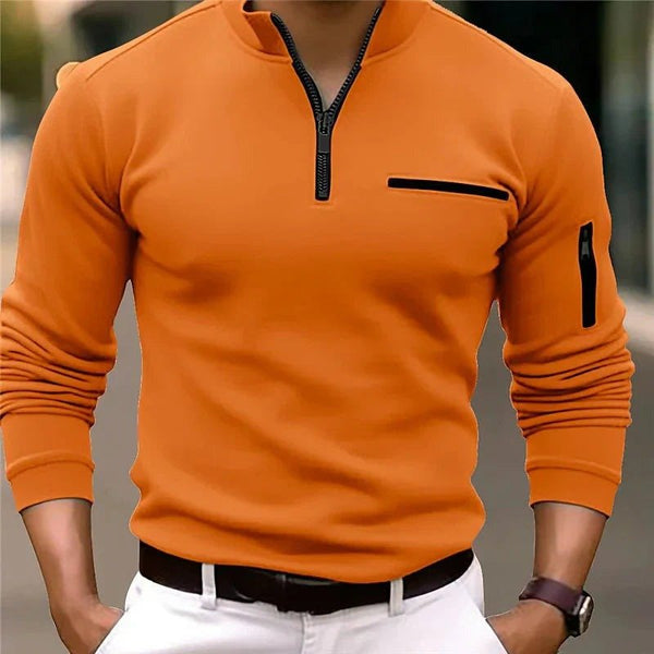 ROBIN | Long - Sleeve Polo Shirt - Müheloser Stil, ultimativer Komfort - Livezo