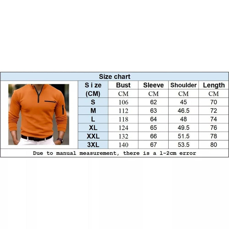 ROBIN | Long - Sleeve Polo Shirt - Müheloser Stil, ultimativer Komfort - Livezo