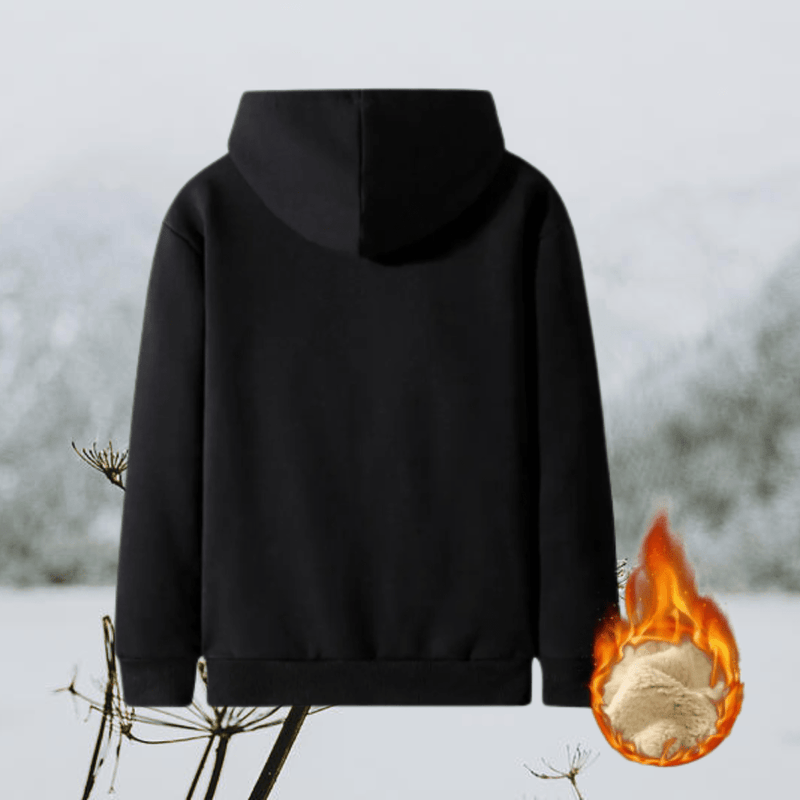 Sam - Kuschelige Unisex - Lammfell - Kapuzenjacke - Livezo