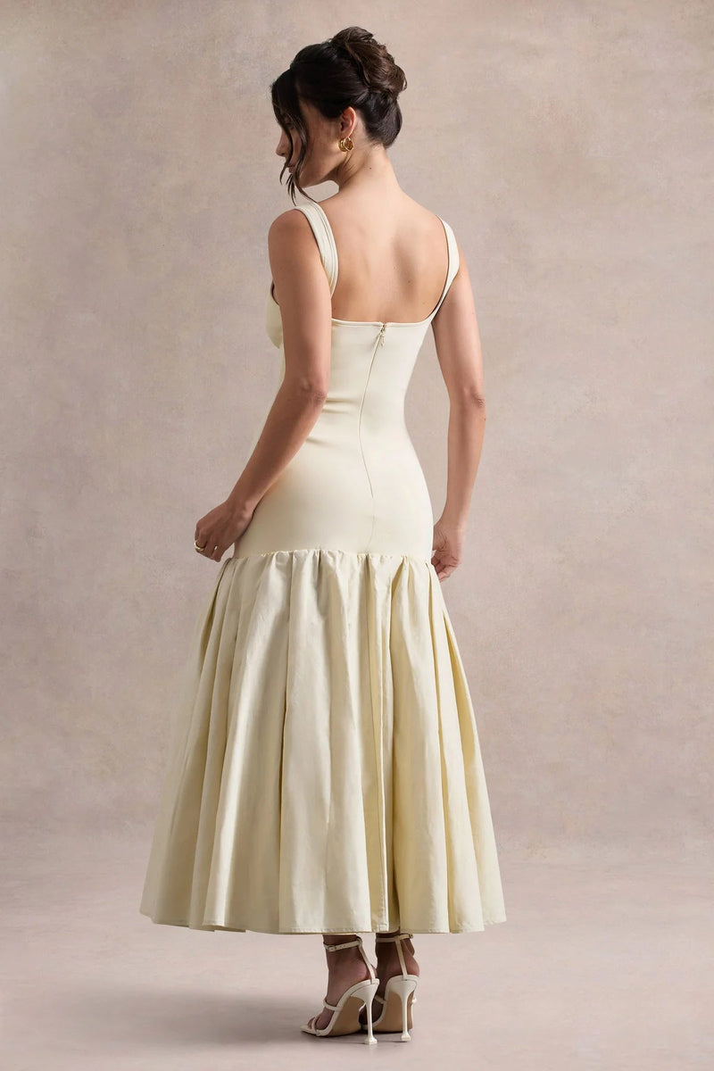 Schickes Damen - Elegantes Midikleid - Livezo