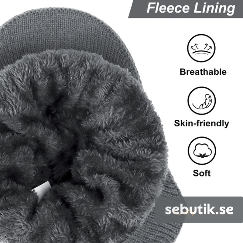 SnugEar Beanie | Outdoor Elastisch Warm Ohrenwärmer Strickmütze - Livezo