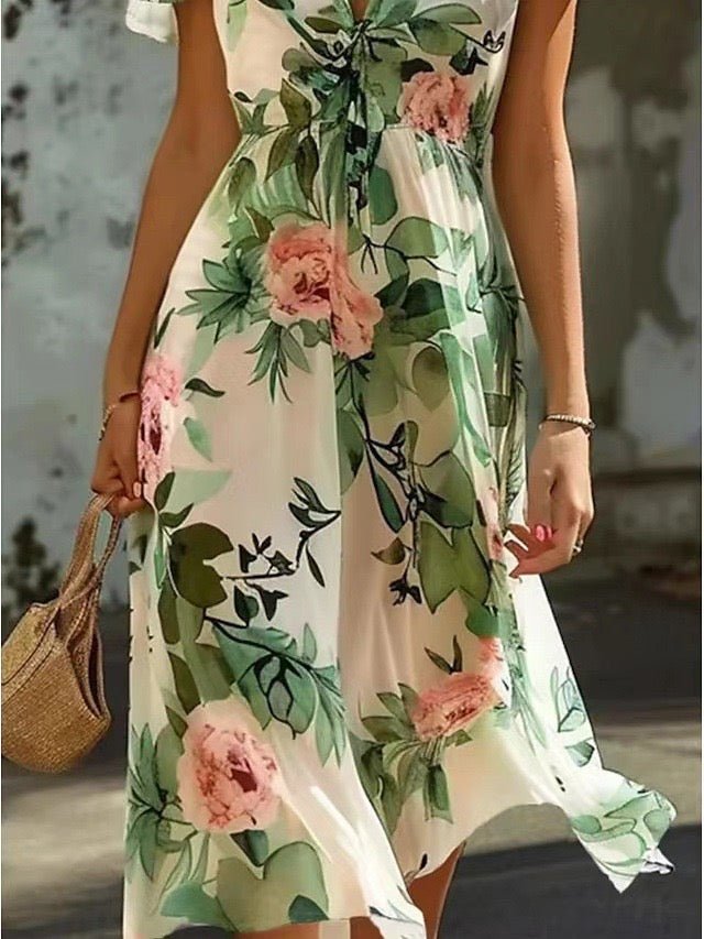 Sommerliches Blumenkleid - Livezo