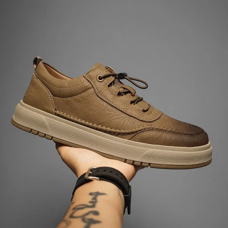 Stylish Leather Sneakers for Men - Harren Cole