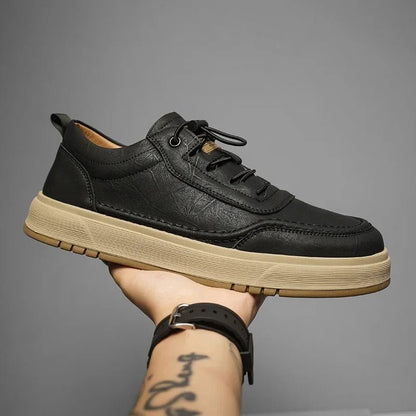 Stylish Leather Sneakers for Men - Harren Cole