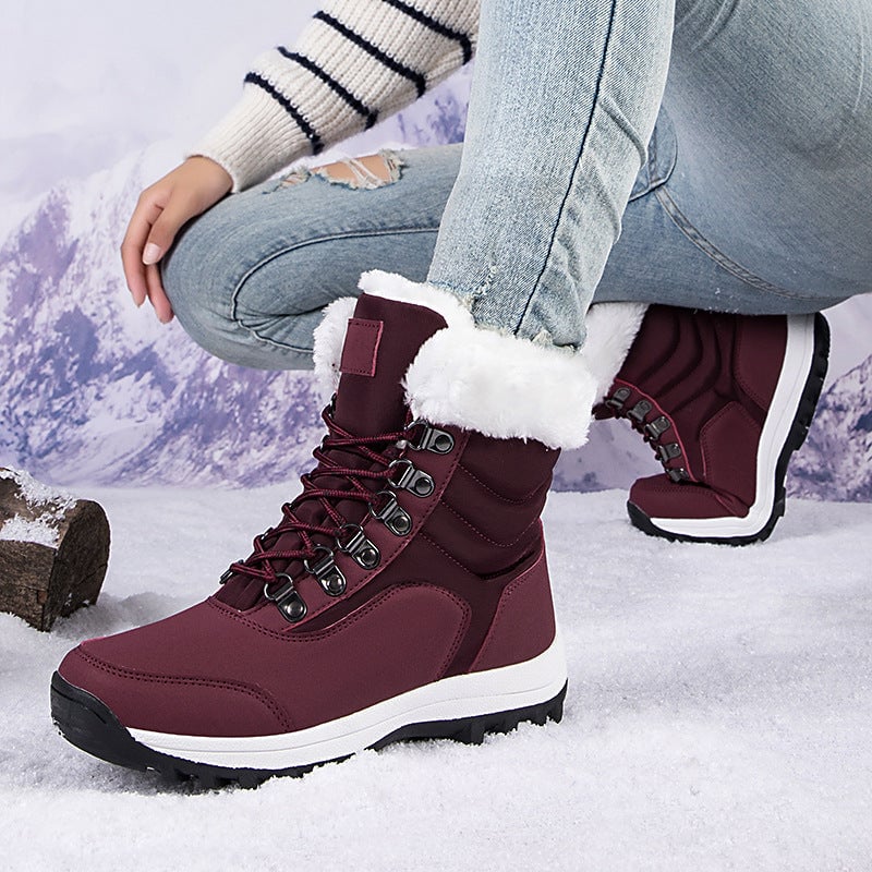 Theresia - Verdickte warme Komfort Winter Outdoor - Schneestiefel - Livezo