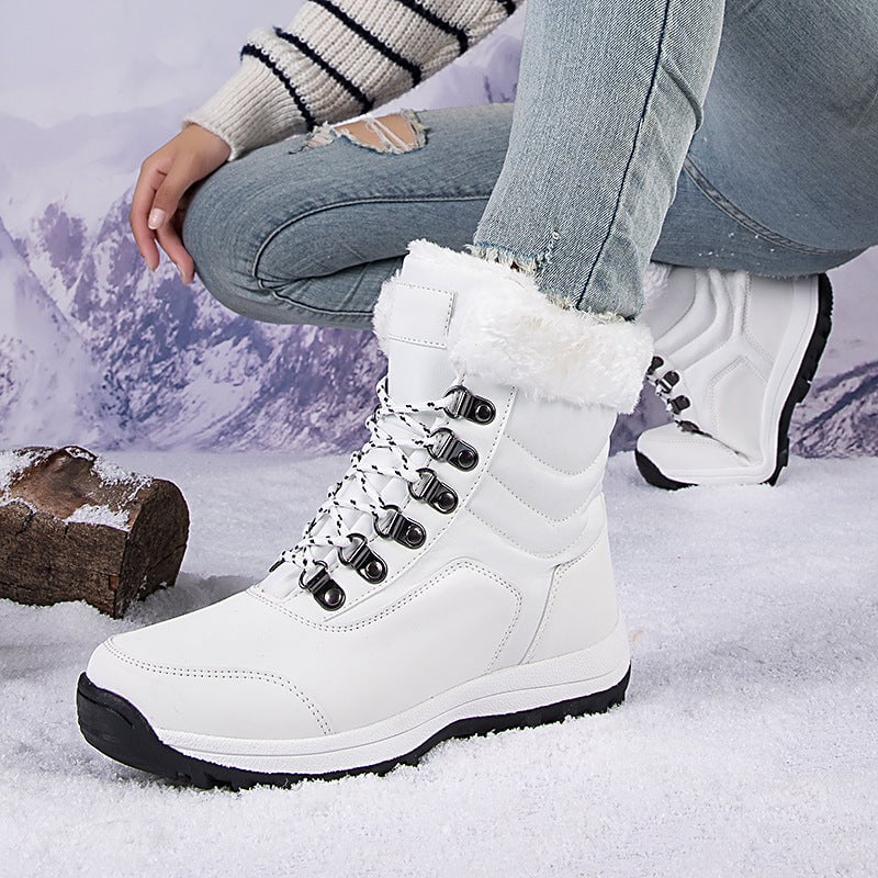 Theresia - Verdickte warme Komfort Winter Outdoor - Schneestiefel - Livezo