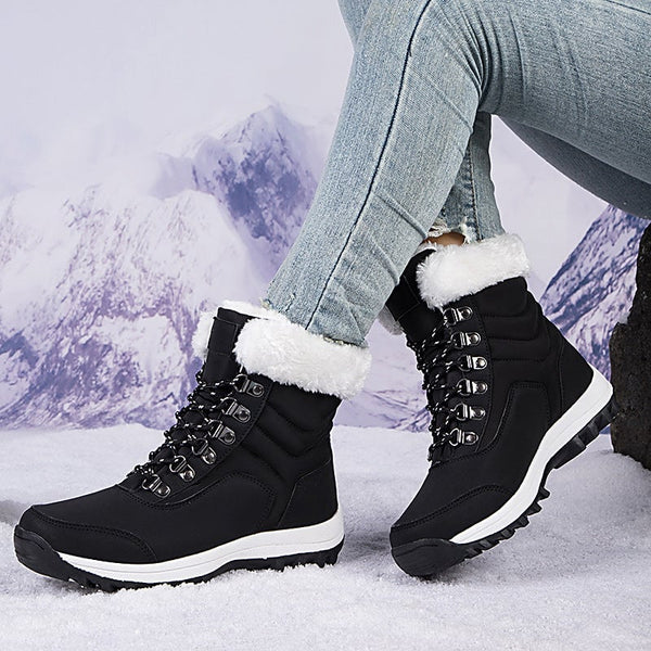 Theresia - Verdickte warme Komfort Winter Outdoor - Schneestiefel - Livezo