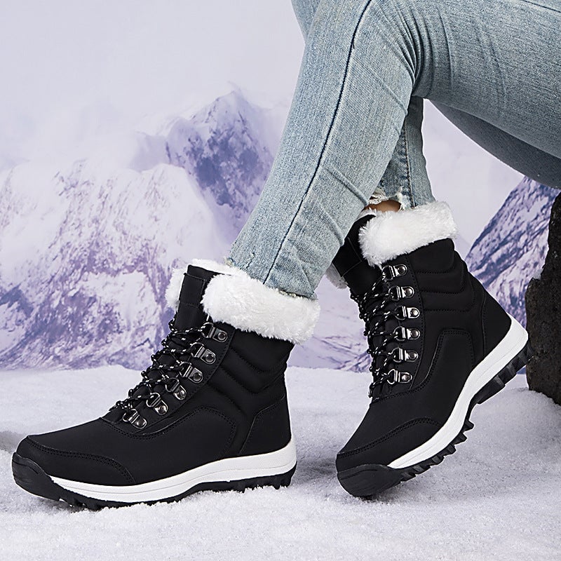 Theresia - Verdickte warme Komfort Winter Outdoor - Schneestiefel - Livezo
